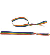 PRIDE - BRACELET BALLE EN ARGENT DRAPEAU LGBT