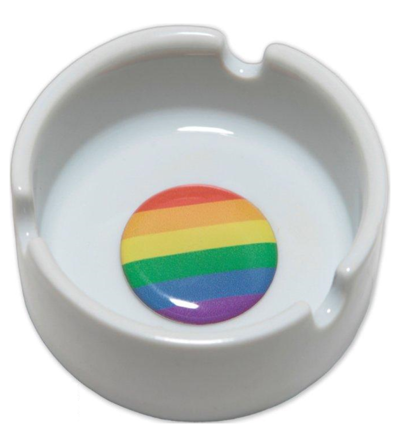 PRIDE - BOUGEOIR ROND DRAPEAU LGBT 6 mm