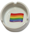 PRIDE - BOUGEOIR ROND DRAPEAU LGBT 8 mm