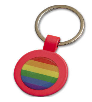 PRIDE - PORTE-CLÉS ROND EN...