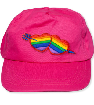 PRIDE - CASQUETTE FUSCIA AU...