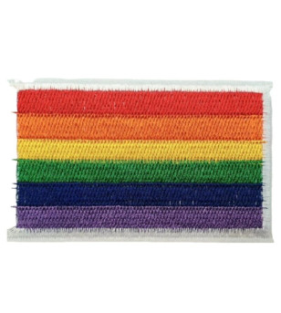 PRIDE - PATCH CARRÉ DRAPEAU...