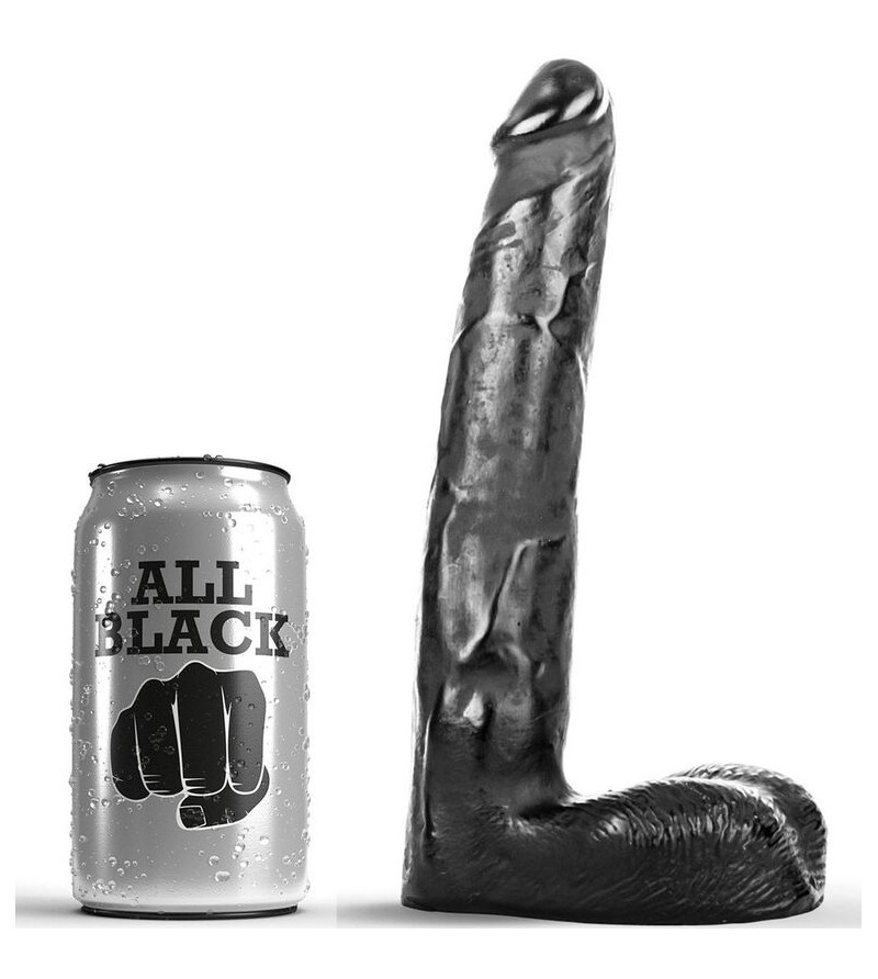 ALL BLACK - GODE RÉALISTE 21 CM