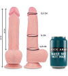 ROCKARMY - HARNAIS + VIBRATEUR SILICONE LIQUIDE PREMIUM TÉLÉCOMMANDE APACHE 20.5 CM -O- 4.62 CM