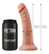 FETISH SUBMISSIVE CYBER STRAP - HARNAIS AVEC TÉLÉCOMMANDE DILDO WATCHME S TECHNOLOGIE
