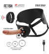 FETISH SUBMISSIVE CYBER STRAP - HARNAIS AVEC TÉLÉCOMMANDE DILDO WATCHME M TECHNOLOGIE