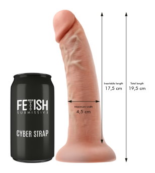 FETISH SUBMISSIVE CYBER STRAP - HARNAIS AVEC GODE ET TÉLÉCOMMANDE BULLET TECHNOLOGIE WATCHME M