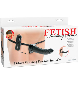 FETISH FANTASY SERIES - DELUXE VIBRANT PENETRIS STRAP-ON