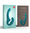 FUN FACTORY - SHARE LITE DOUBLE DILDO BLEU MER PROFONDE