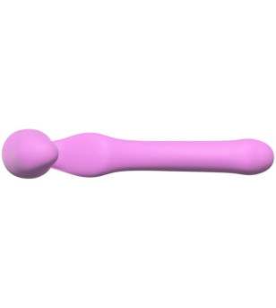 ADRIEN LASTIC - QUEENS STRAP-ON SOUPLE ROSE TAILLE S