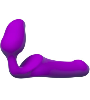 ADRIEN LASTIC - QUEENS STRAP-ON SOUPLE VIOLET TAILLE M