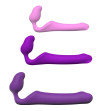 ADRIEN LASTIC - QUEENS STRAP-ON SOUPLE VIOLET TAILLE L