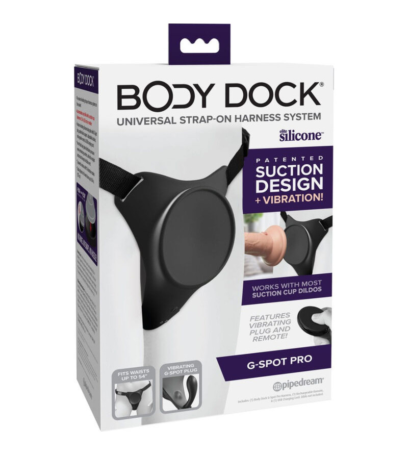 PIPEDREAMS - HARNAIS BODY DOCK G-SPOT PRO