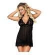 SUBBLIME - BABYDOLL MOTIFS FLORAUX DANS LES SEINS L / XL