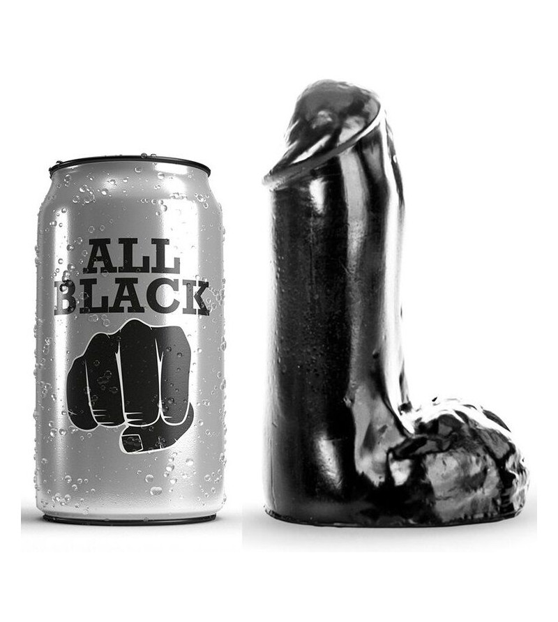 ALL BLACK - GODE RÉALISTE 13 CM