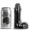 ALL BLACK - GODE RÉALISTE 13 CM