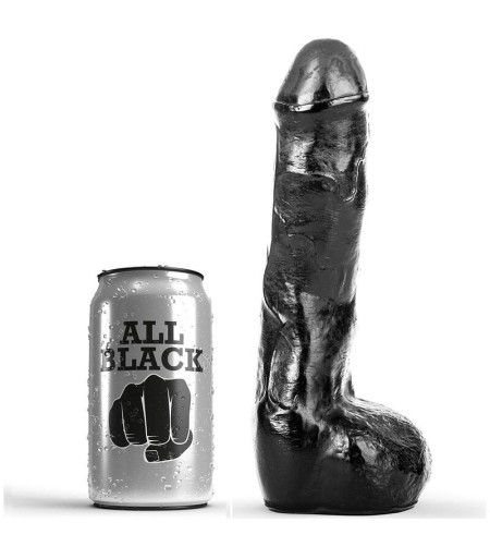 ALL BLACK - PENE ANAL RÉALISTE 20 CM