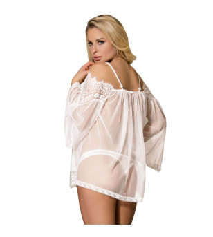 SUBBLIME - BABYDOLL BLANC MANCHES ÉVASÉES L / XL