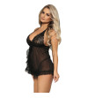 SUBBLIME - BABYDOLL OPEN NOIR L / XL