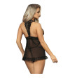 SUBBLIME - BABYDOLL OPEN NOIR S / M