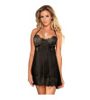 SUBBLIME - BABYDOLL AVEC NOEUD NOIR L / XL