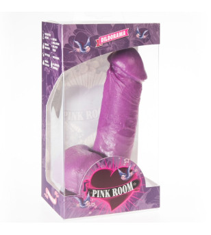 PINK ROOM - GODE RÉALISTE NAO VIOLET 16 CM