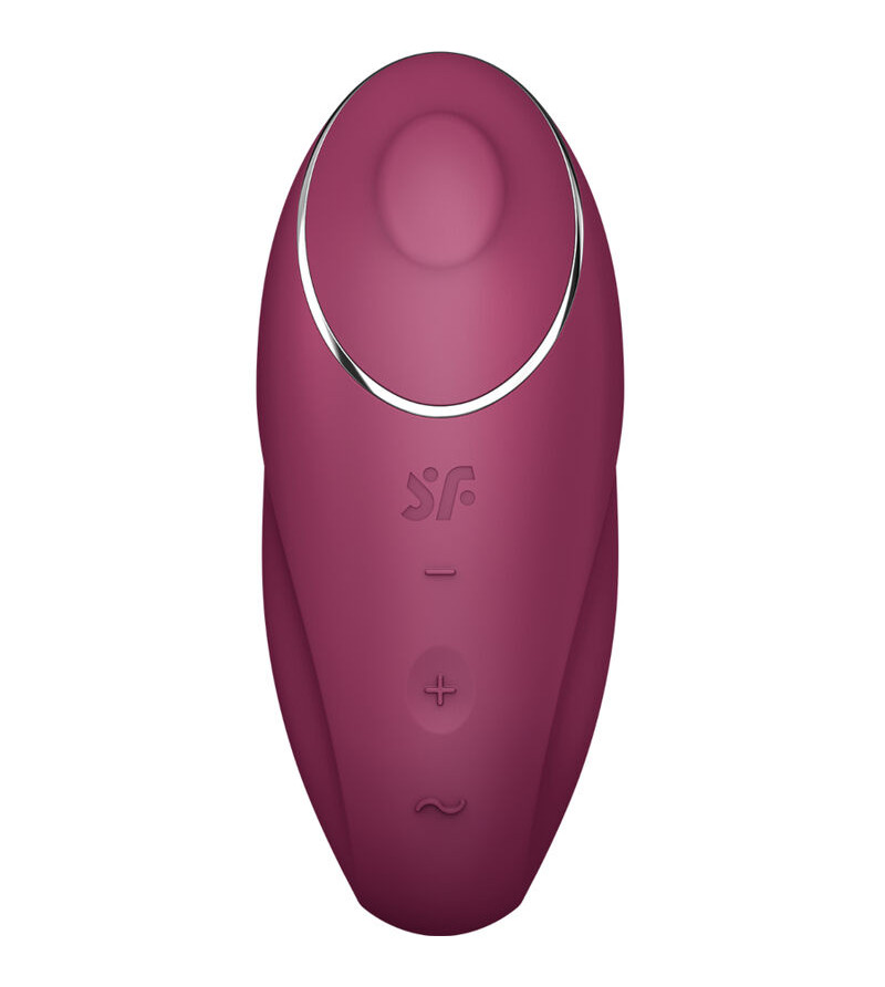 SATISFYER - TAP  CLIMAX 1 VIBRATEUR LAY-ON GRIS