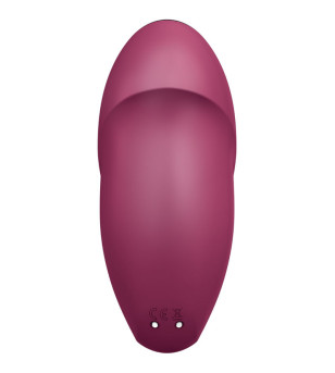 SATISFYER - TAP  CLIMAX 1 VIBRATEUR LAY-ON GRIS