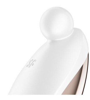 SATISFYER - SPOT ON 2 VIBRATEUR LAY-ON BLANC