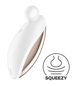 SATISFYER - SPOT ON 2 VIBRATEUR LAY-ON BLANC