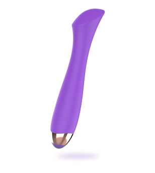 WOMANVIBE - VIBRATEUR RECHARGEABLE EN SILICONE MANDY POINT "K"