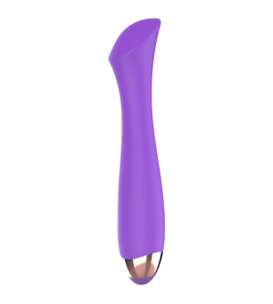 WOMANVIBE - VIBRATEUR RECHARGEABLE EN SILICONE MANDY POINT "K"