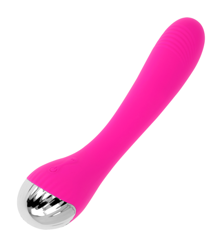 OHMAMA - VIBRATEUR FLEXIBLE STIMULATION DU POINT G 19 CM