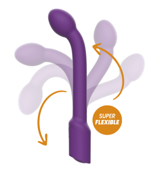 REWOLUTION - REWOFLEX VIBRATEUR STIMULATEUR DE POINT G FLEXIBLE