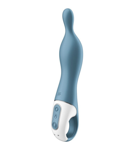 SATISFYER - VIBRATEUR AMAZING 1 ASPOT BLEU