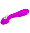 PRETTY LOVE - VIBRATEUR ÉLECTROCHOC RECHARGEABLE HECTOR-IMPERMÉABLE VIOLET