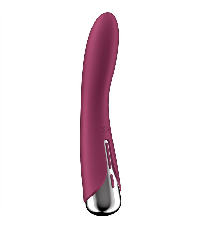 SATISFYER - VIBRATEUR ROTATEUR BLEU SPINNING VIBE 1 G-SPOT