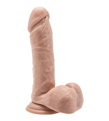 GET REAL - GODE 18 CM AVEC BILLES EN PEAU