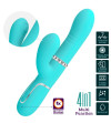 PRETTY LOVE - VIBRATEUR MULTIFONCTION G-SPOT VERT AQUA