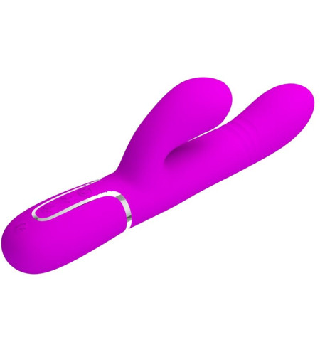 PRETTY LOVE - VIBRATEUR MULTIFONCTION G-SPOT FUCHSIA