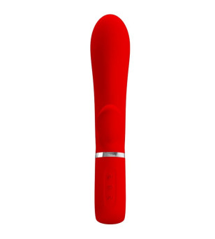 PRETTY LOVE - VIBRATEUR MULTIFONCTION G-SPOT THOMAS ROUGE