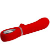 PRETTY LOVE - VIBRATEUR MULTIFONCTION G-SPOT THOMAS ROUGE