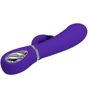 PRETTY LOVE - VIBRATEUR MULTIFONCTION G-SPOT PRESCOTT VIOLET