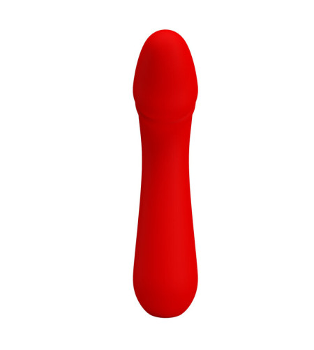 PRETTY LOVE - VIBRATEUR RECHARGEABLE CETUS ROUGE