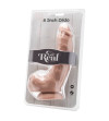GET REAL - GODE 20,5 CM AVEC BILLES EN PEAU