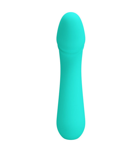 PRETTY LOVE - VIBRATEUR RECHARGEABLE CETUS VERT AQUA