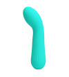 PRETTY LOVE - VIBRATEUR RECHARGEABLE FAUN VERT AQUA