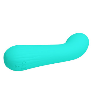 PRETTY LOVE - VIBRATEUR RECHARGEABLE FAUN VERT AQUA