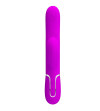 PRETTY LOVE - VIBRATEUR POINT G MULTIFONCTION 3 EN 1 PERLITA VIOLET