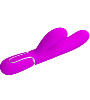 PRETTY LOVE - VIBRATEUR POINT G MULTIFONCTION 3 EN 1 PERLITA VIOLET